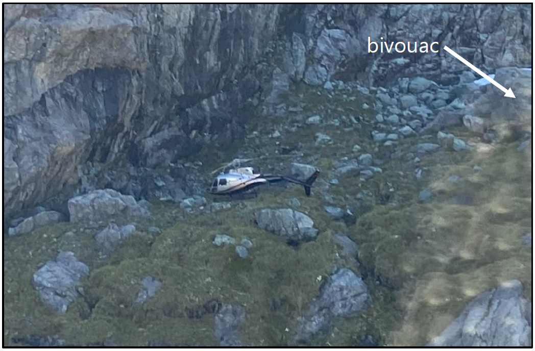 Photo of the accident site