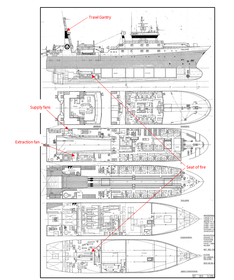 General arrangement of the Amaltal Enterprise