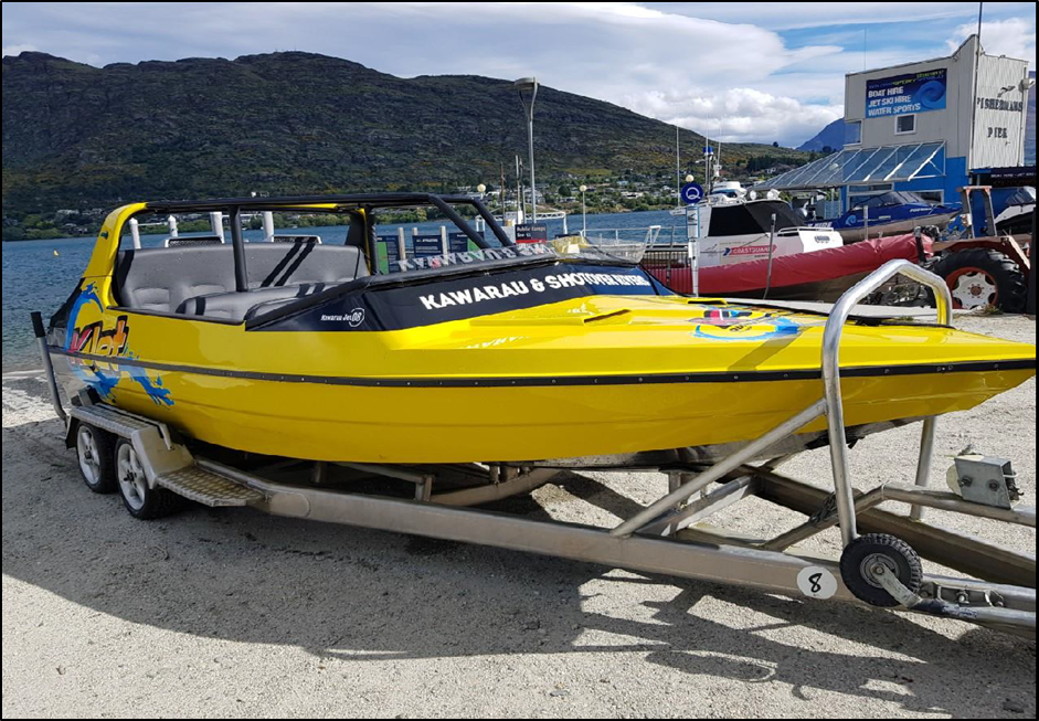 Jet boat KJet 8