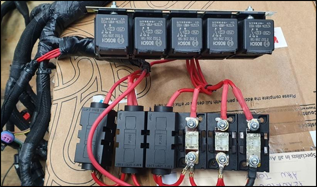 KJet's new arrangement for fuse installation