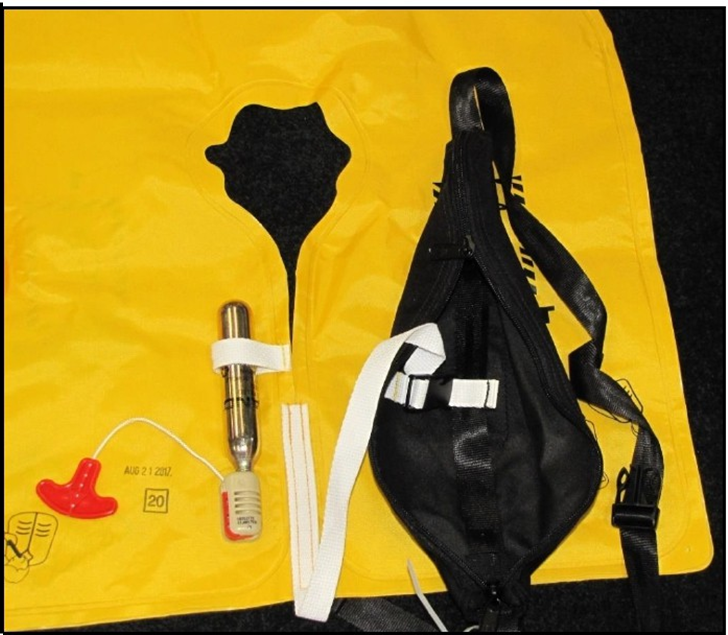 Lifejacket and waist pouch container