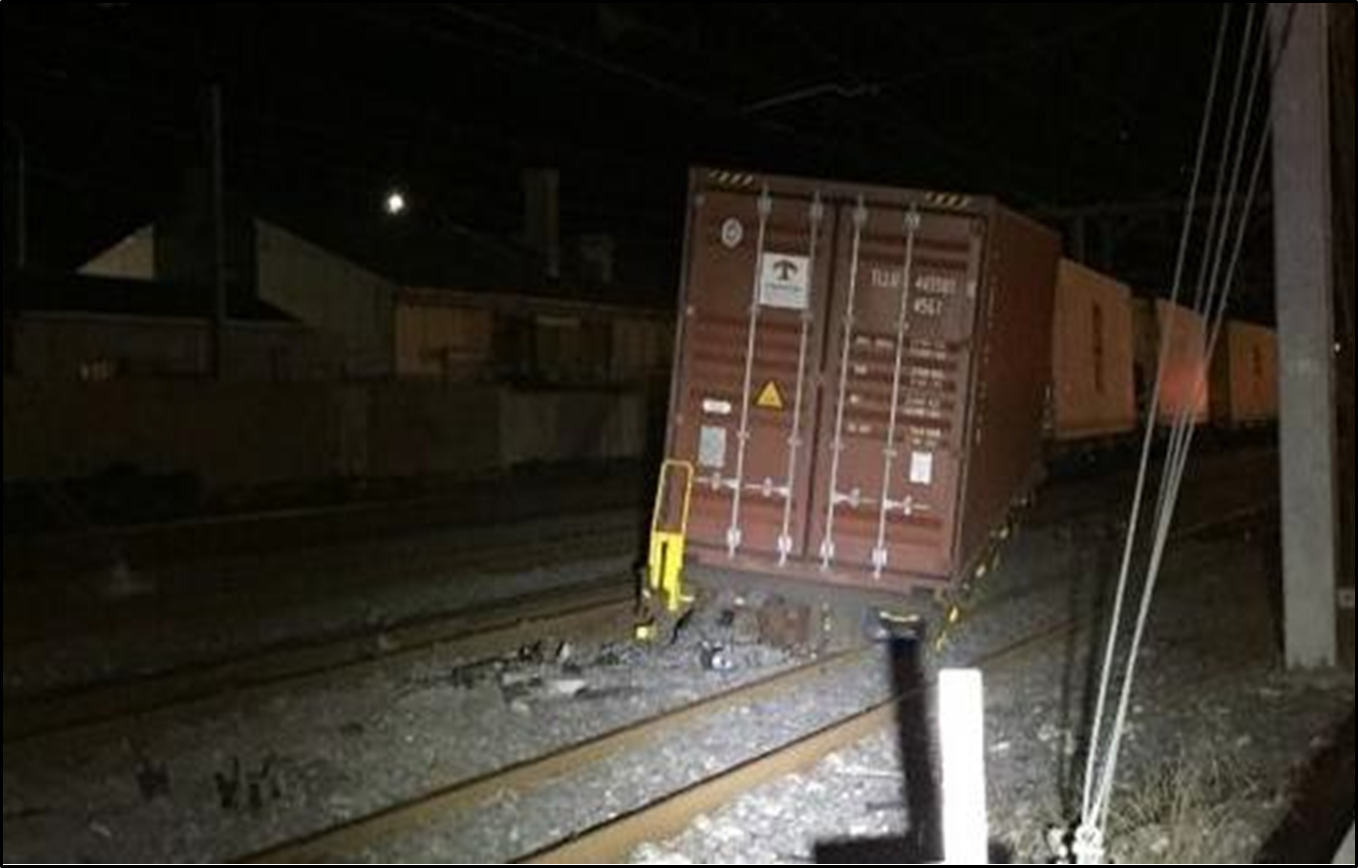 Express freight Train 268