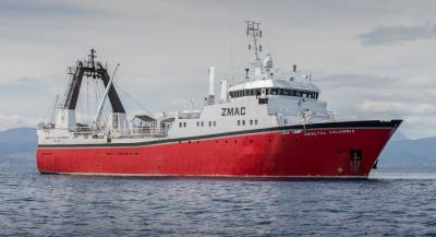 The Amaltal Columbia (image supplied by Talley’s Group Limited)