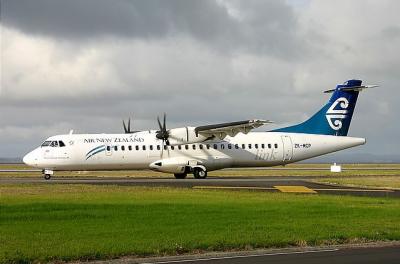 Aerospatiale-Alenia ATR 72-212A, ZK-MCP. Imaged used with permission.