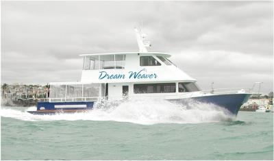 The Dream Weaver at sea. Courtesy of Dream Weaver Charters Limited.