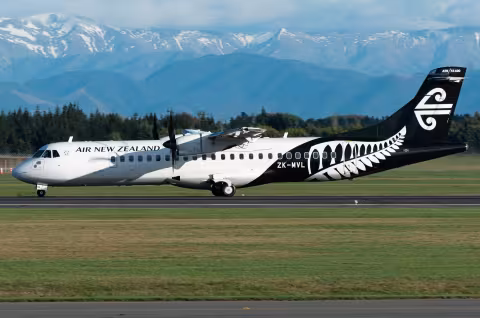 ATR72-600 aeroplane, ZK-MVL