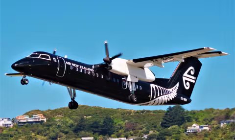 Air New Zealand DHC-8-311 aeroplane, ZK-NEM (Credit: Tim Gorman, ZK Aviation)
